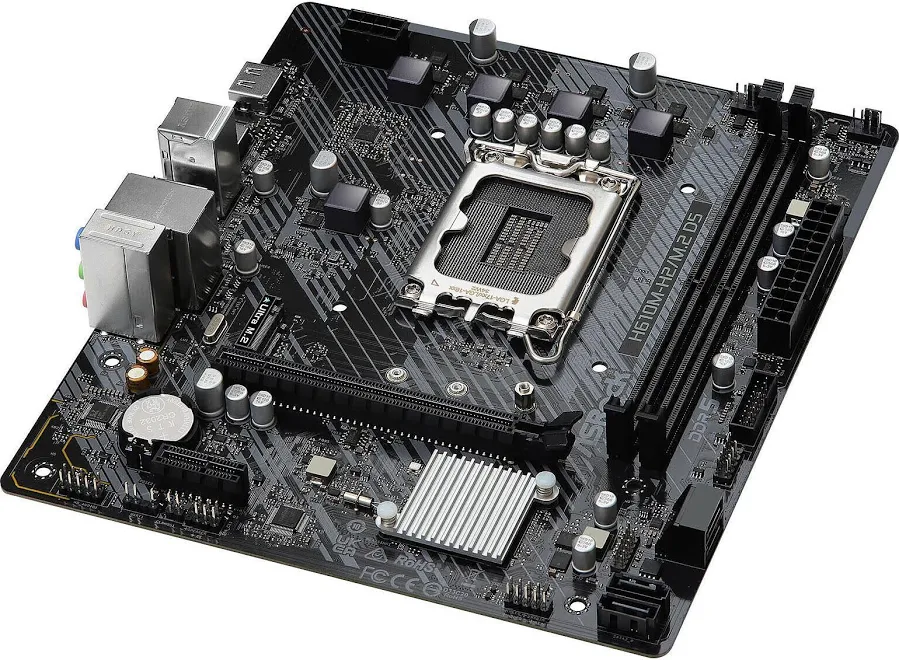 ASRock H610 Express LGA1700 Micro ATX H610M-H2/ D54030 image 2