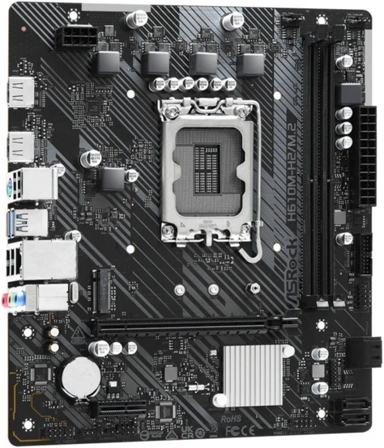 ASRock H610 Intel H610  Micro ATX H610M-H2/ image 2