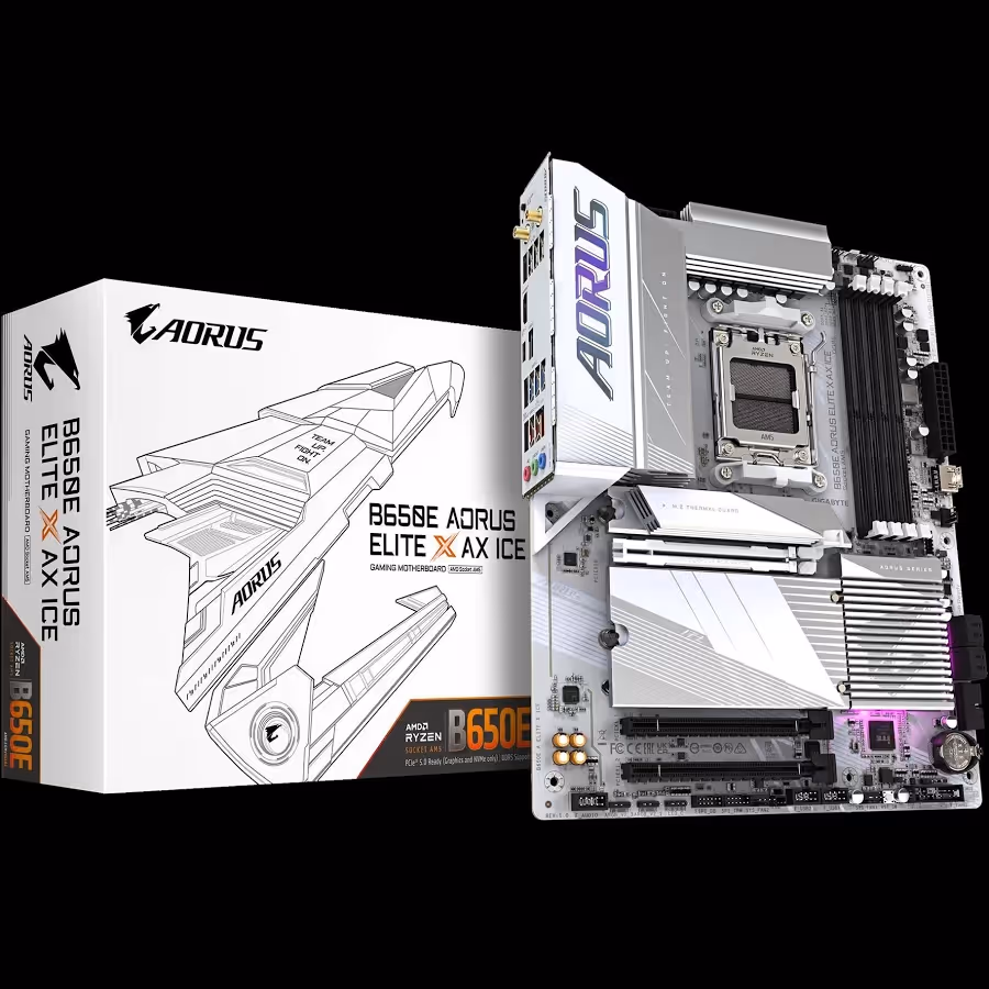 GIGABYTE B650E ATXAORUS ELITE X ICE WiFi 6E image 3