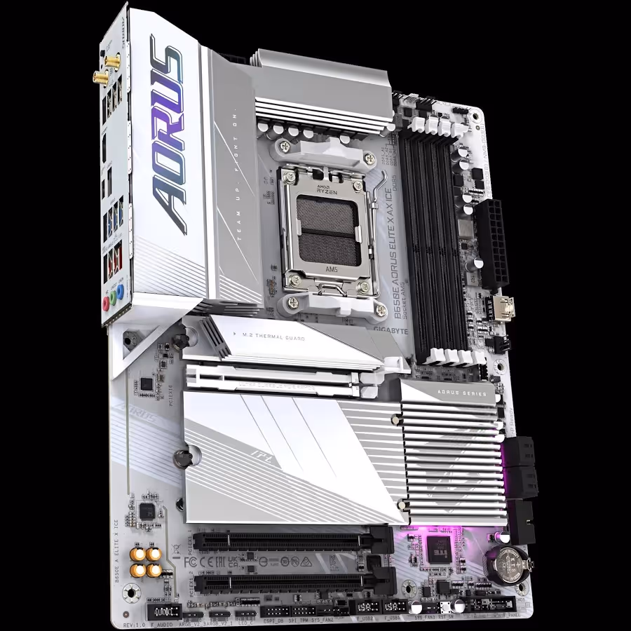 GIGABYTE B650E ATXAORUS ELITE X ICE WiFi 6E image 4