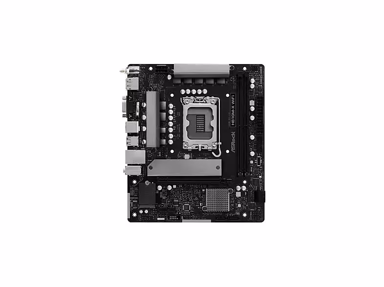 ASRock H810M-X WiFi Intel H810 LGA 1851 Micro ATX WiFi intégré image 1