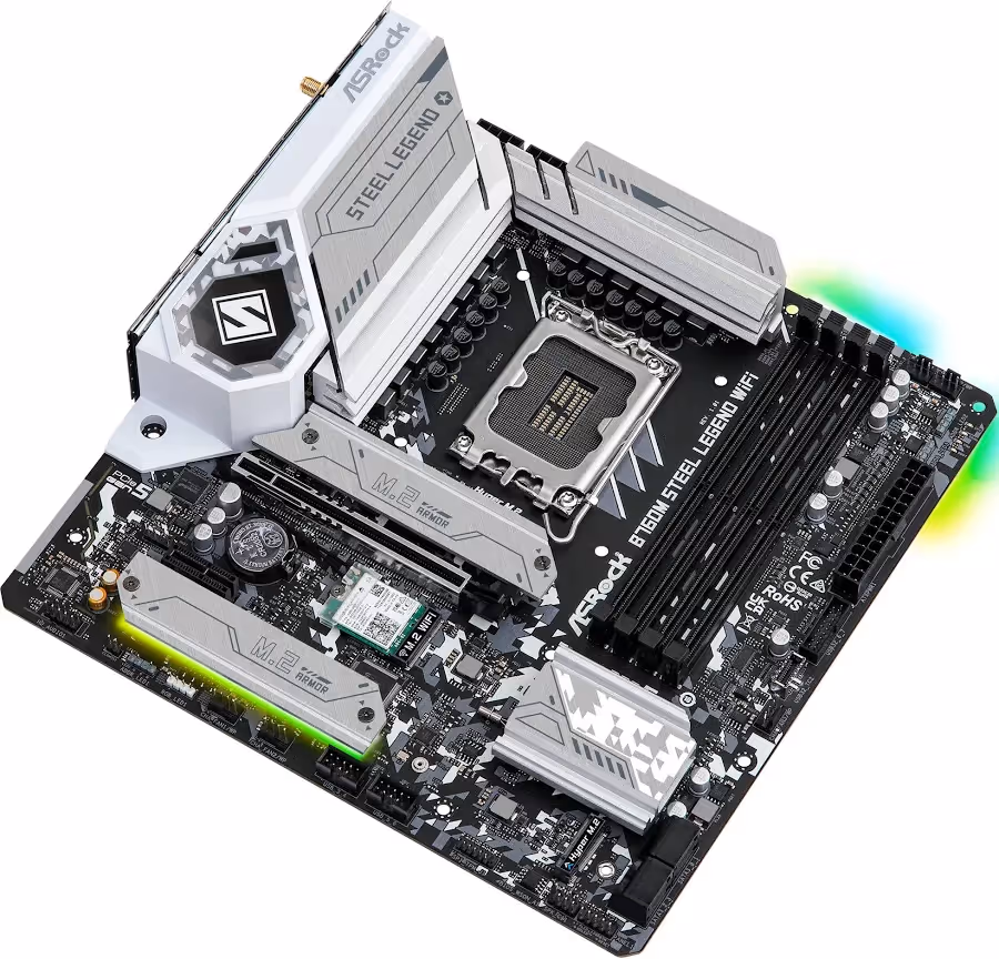 ASRock Intel B760 Micro ATX WiFi 6 image 3