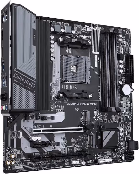 GIGABYTE AMD B550 AM4 Micro ATX B550M Gaming X WiFi 640 image 3