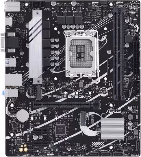 ASUS B760M Micro ATX PRIME B760M-K2,5 GbE SATA III image 1