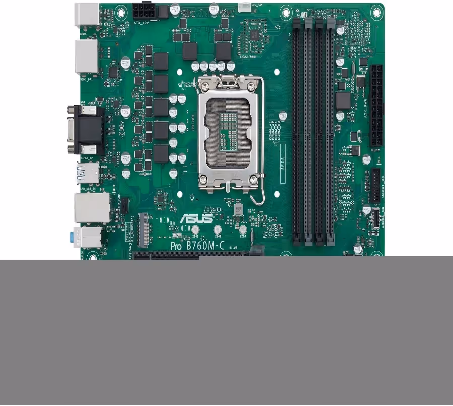 ASUS PRO B760M-C-CSM B760 micro ATX40 image 5