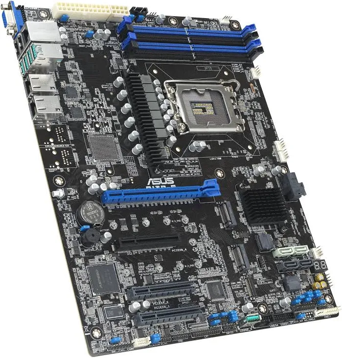 ASUS P13R-E Intel C266 ATX40/ 2x ECC Server image 1