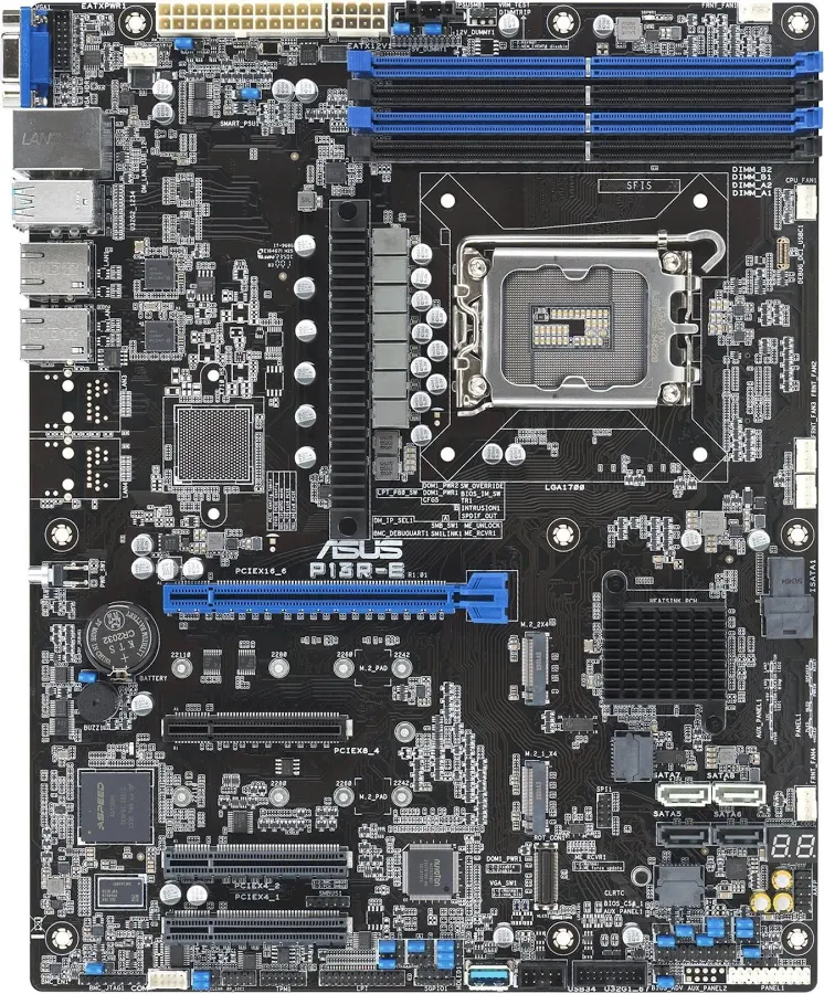 ASUS P13R-E Intel C266 ATX40/ 2x ECC Server image 2
