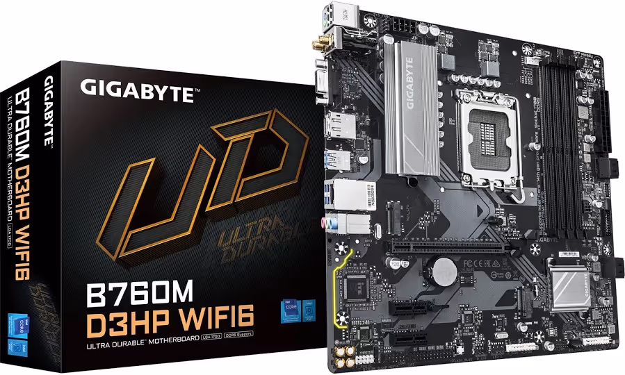 GIGABYTE B760M D3HP WiFi6 Micro ATX image 2