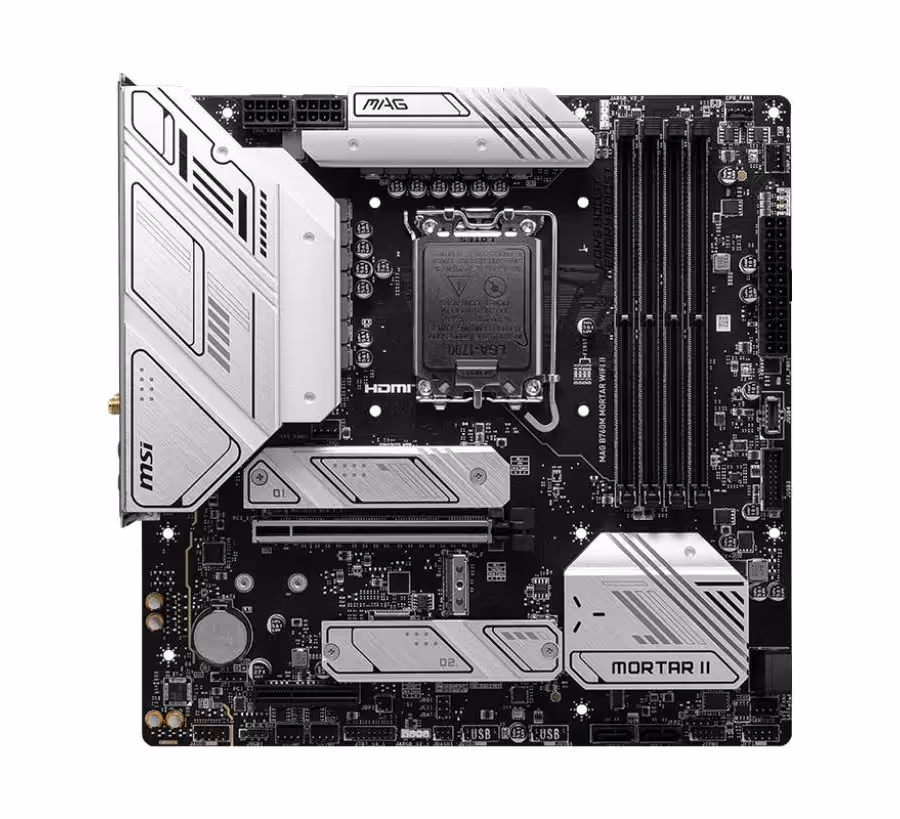 MSI MAG B760M Mortar WiFi II 128 Go Micro ATX image 1