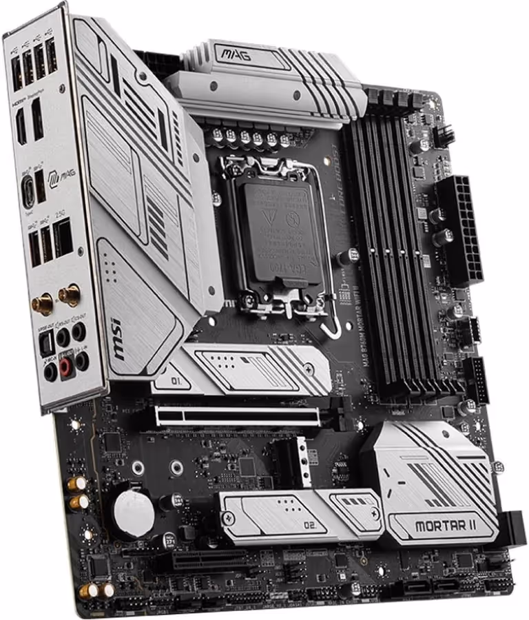 MSI MAG B760M Mortar WiFi II 128 Go Micro ATX image 2