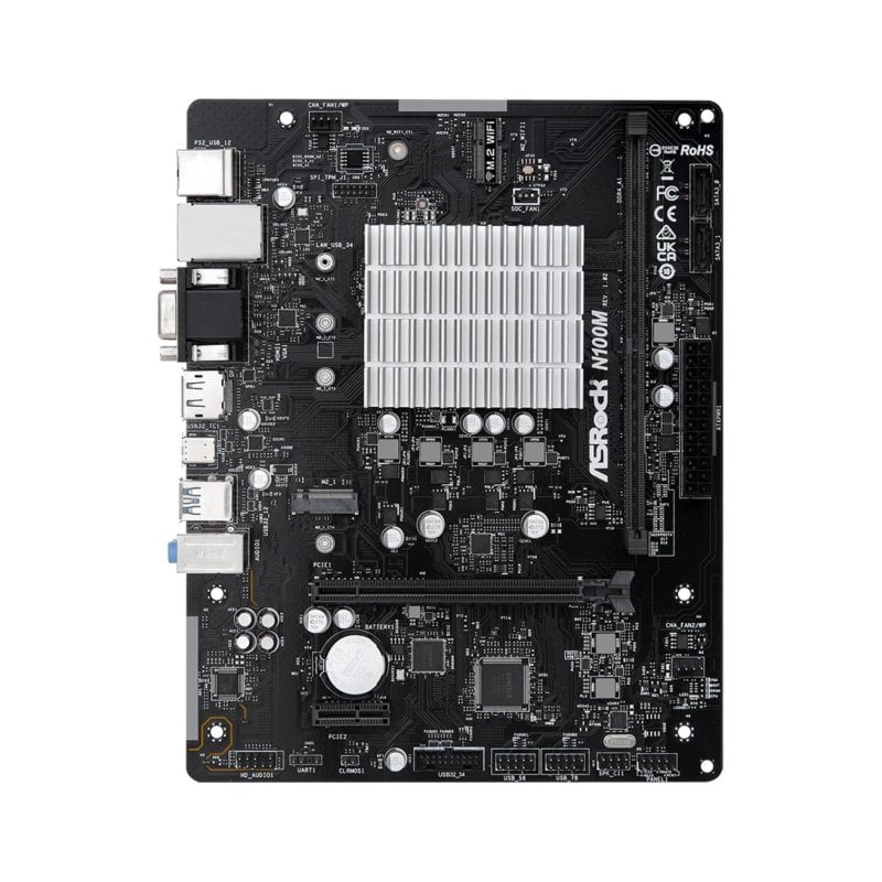 ASRock N100M Intel N100/32GB /4 Ports / 