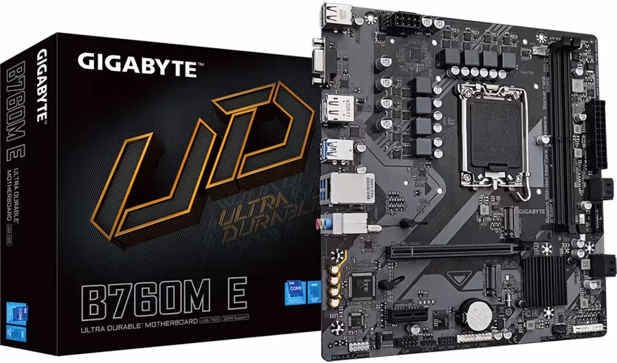 GIGABYTE B760 Intel B760 Micro ATX B760M E 32 Gen1 image 2
