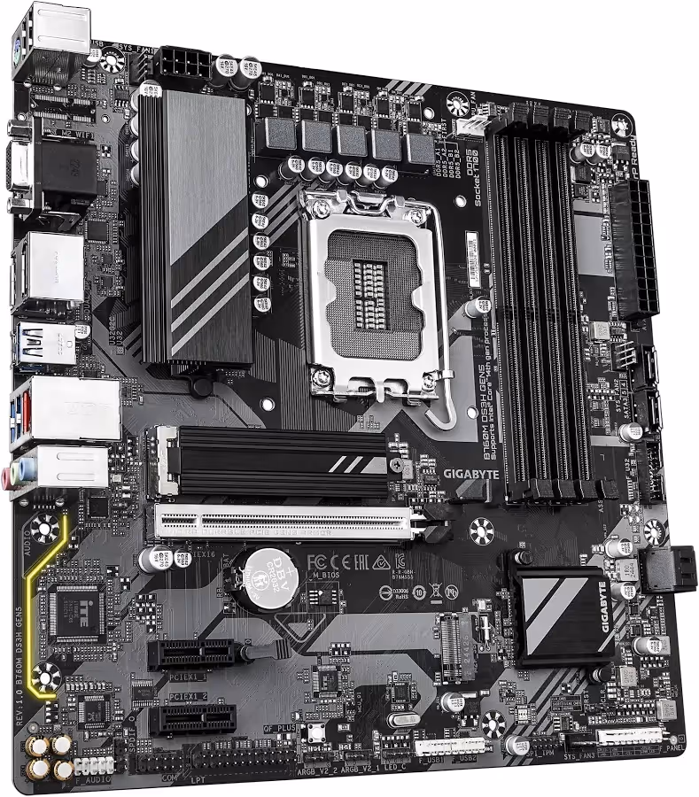 GIGABYTE B760 Express Micro ATX B760M DS3H GEN5 image 3