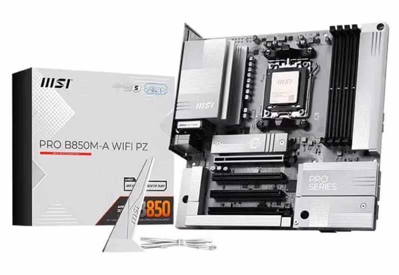 MSI PRO B850M-A WIFI PZ B850 Micro-ATX Wi-Fi 7 image 1