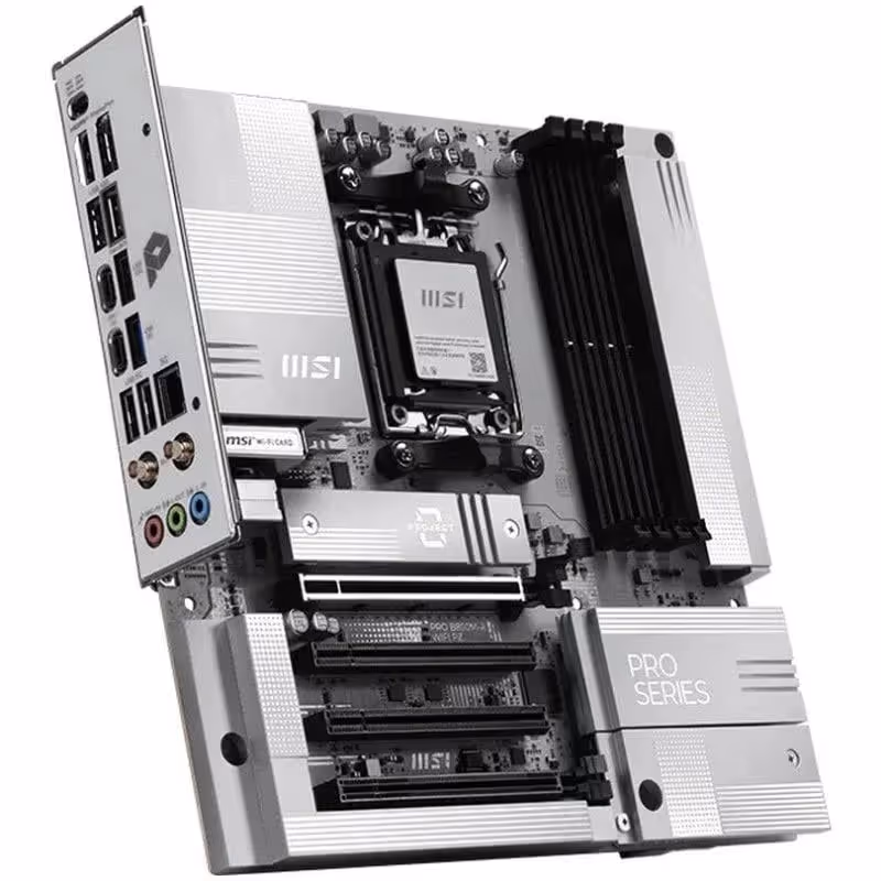MSI PRO B850M-A WIFI PZ B850 Micro-ATX Wi-Fi 7 image 2