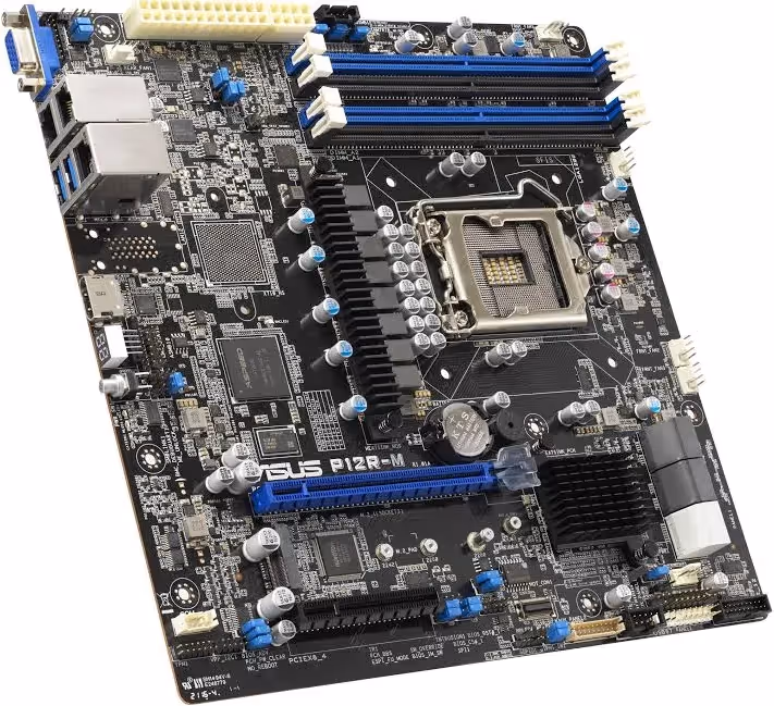 ASUS P12R-M Intel C256 LGA 1200ATX 30AST2600 image 3
