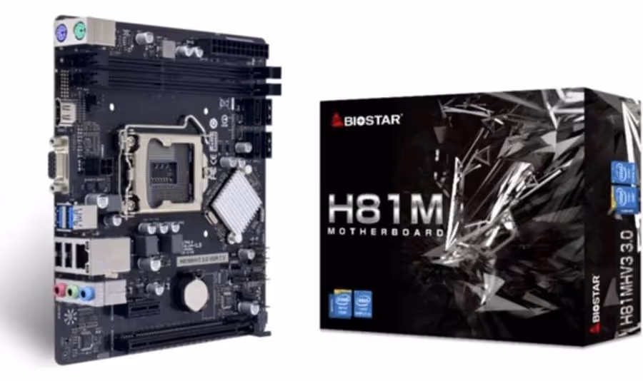 Biostar H81MHV3 30 Intel H81 LGA 1150 DDR3 Micro ATX image 4