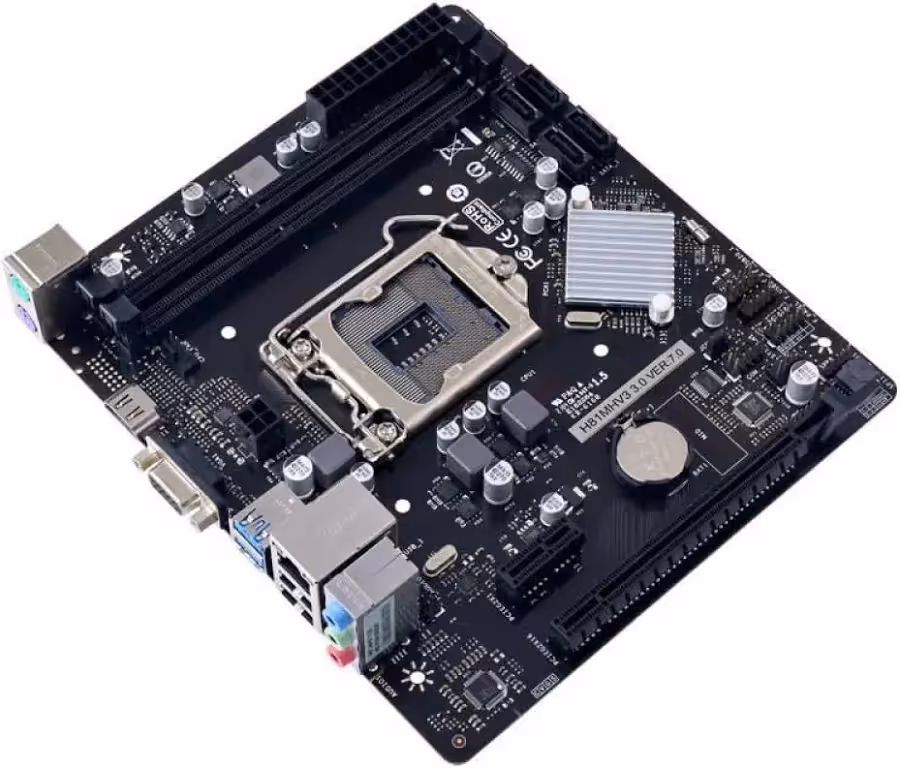 Biostar H81MHV3 30 Intel H81 LGA 1150 DDR3 Micro ATX image 2