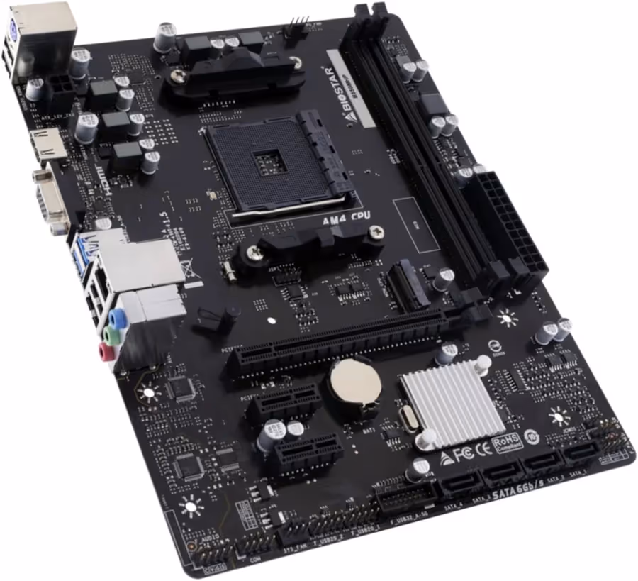 Biostar B550MHP B550 AM4micro ATX HDMI image 3