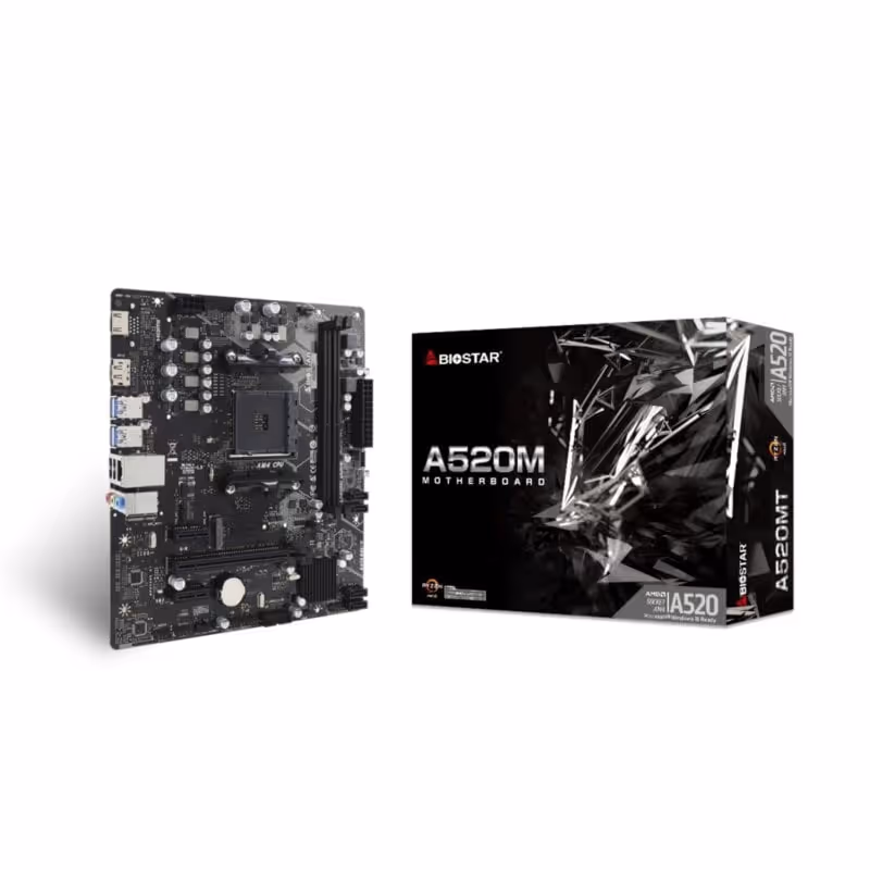 Biostar A520MT AMD A520AM4Micro ATX 