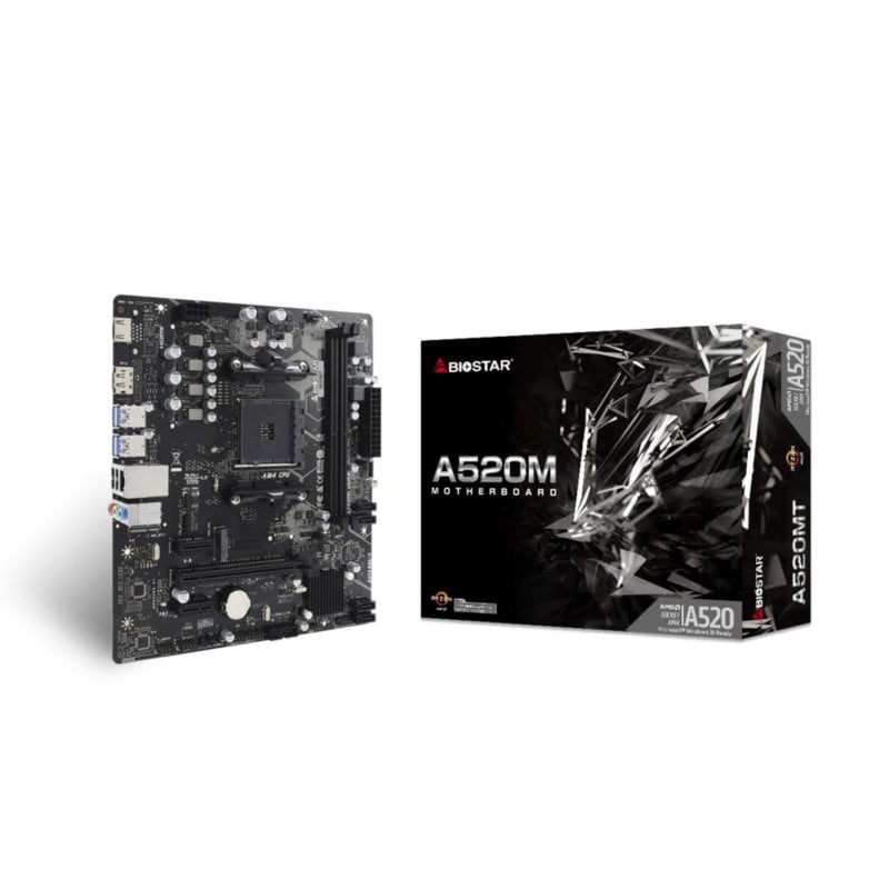 Biostar A520MT AMD A520AM4Micro ATX 