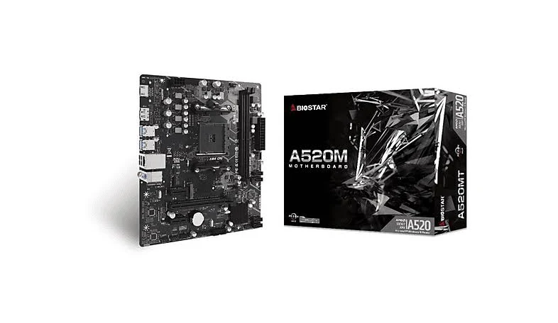 Biostar A520MT AMD A520AM4Micro ATX image 1
