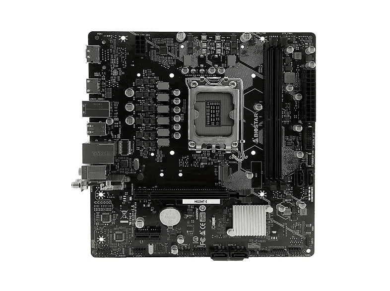 Biostar H610MT-E Intel H610 LGA1700micro ATX sans WiFi 64 GoSATA III image 1