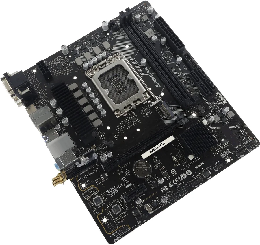 Biostar Z690MX2-E D4 Intel Z690 Micro ATX image 3