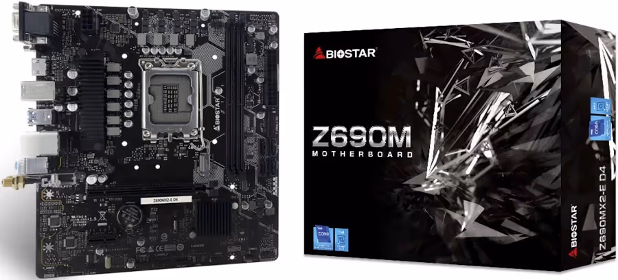 Biostar Z690MX2-E D4 Intel Z690 Micro ATX image 4