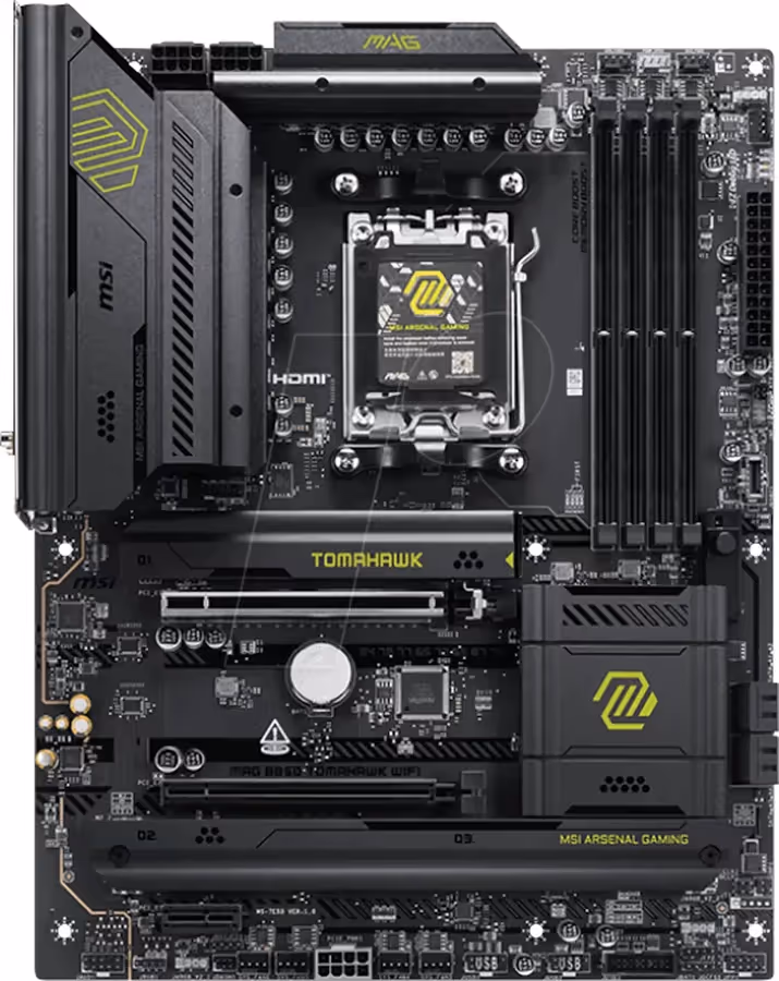 MSI MAG B850 TOMAHAWK WIFI B850 ATX WiFi 7 5G image 2