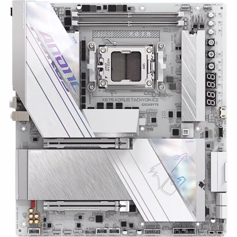 GIGABYTE X870 AORUS TACHYON ICE X870 E-ATX WiFi 7 image 1