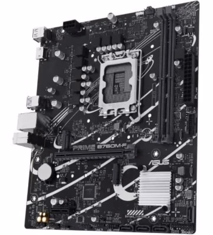 Asus PRIME B760M-F B760 LGA1700 micro-ATX40 Aura Sync image 3