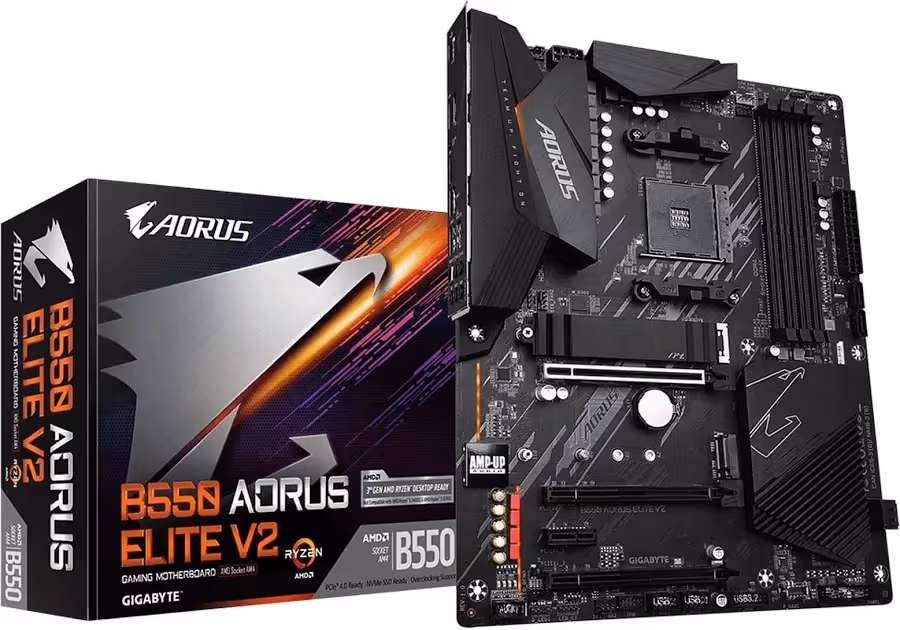 GIGABYTE B550 AORUS ELITE V2 B550AM4ATX RGB image 5