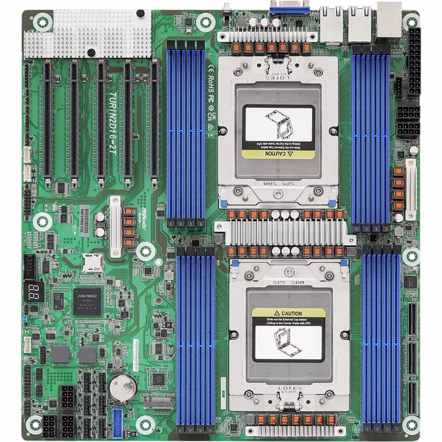 ASRock TURIN2D16-2T AMD SP5EEB Gen5 Server AST2600 image 1
