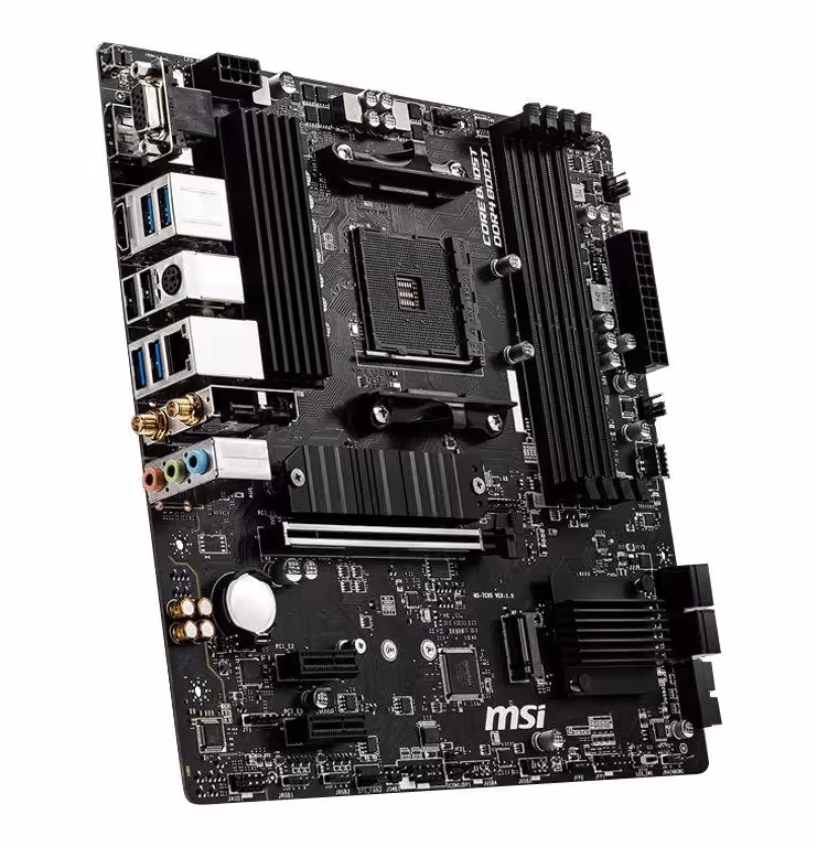 MSI B550M PRO-VDH WIFI B550 AM4 Micro-ATX WiFiRGB image 1