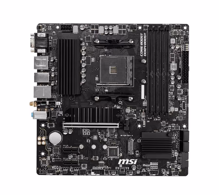 MSI B550M PRO-VDH WIFI B550 AM4 Micro-ATX WiFiRGB image 4