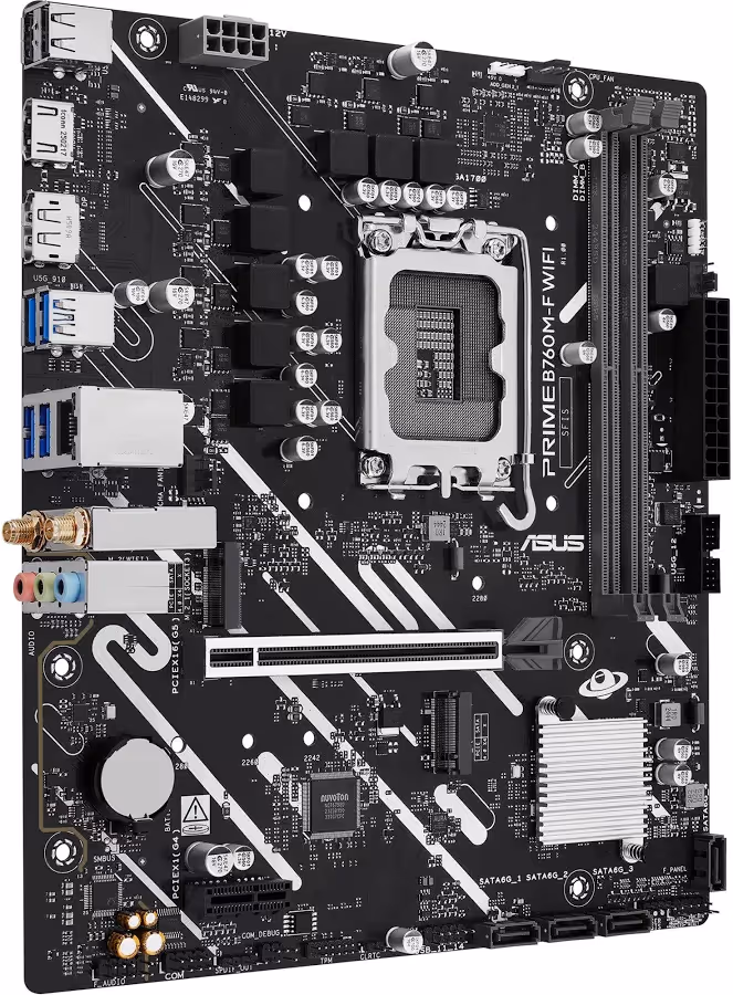 ASUS PRIME B760M-F WIFI Intel B760 Micro ATX WiFi 6 image 2