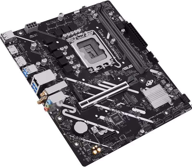 ASUS PRIME B760M-F WIFI Intel B760 Micro ATX WiFi 6 image 4