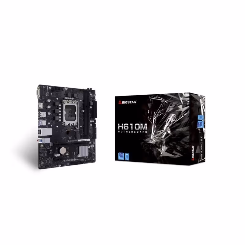 Biostar H610MHC 20 Intel H610 micro ATX 