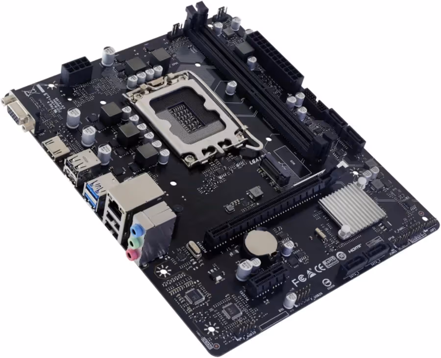 Biostar H610MHC 20 Intel H610 micro ATX image 2