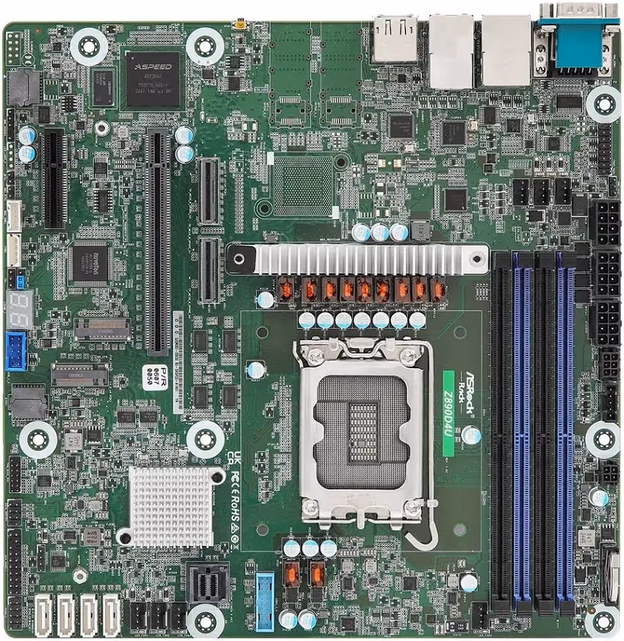 ASRock Z890D4U Intel Z890 LGA 1851 Micro-ATX AST2600 image 1