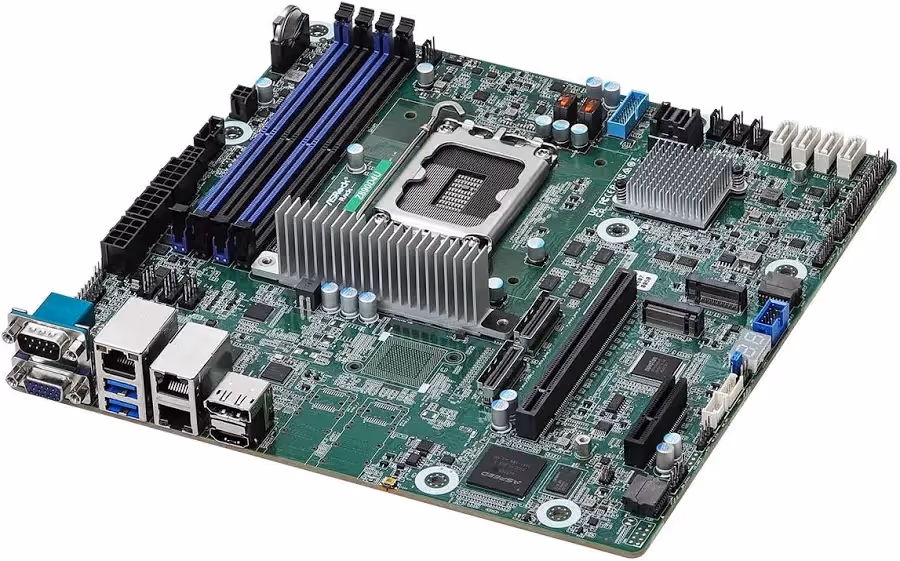 ASRock Z890D4U Intel Z890 LGA 1851 Micro-ATX AST2600 image 3