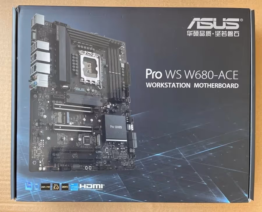 ASUS PRO WS W680-ACE IPMI Intel W680 LGA1700 ATX image 1