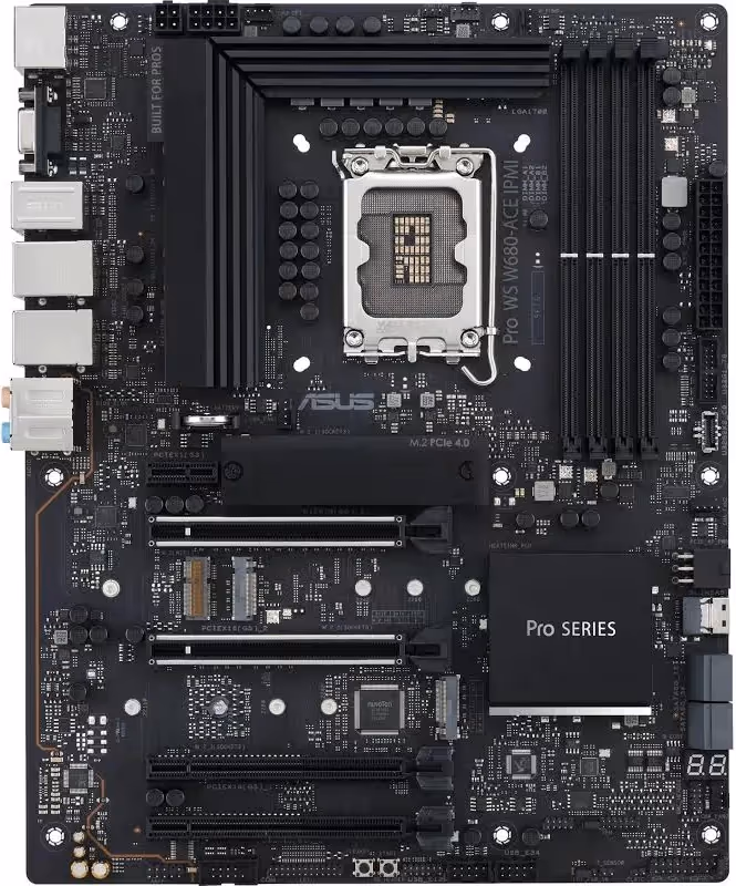 ASUS PRO WS W680-ACE IPMI Intel W680 LGA1700 ATX image 2
