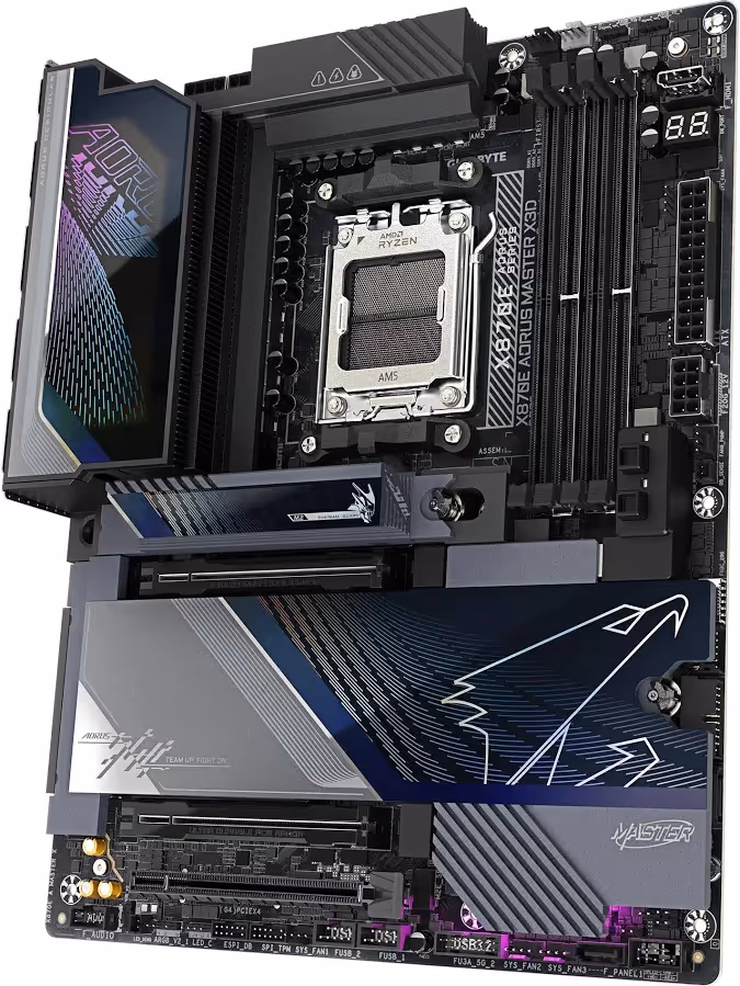 GIGABYTE X870E AORUS MASTER X3D X870E ATX WiFi 7 image 2