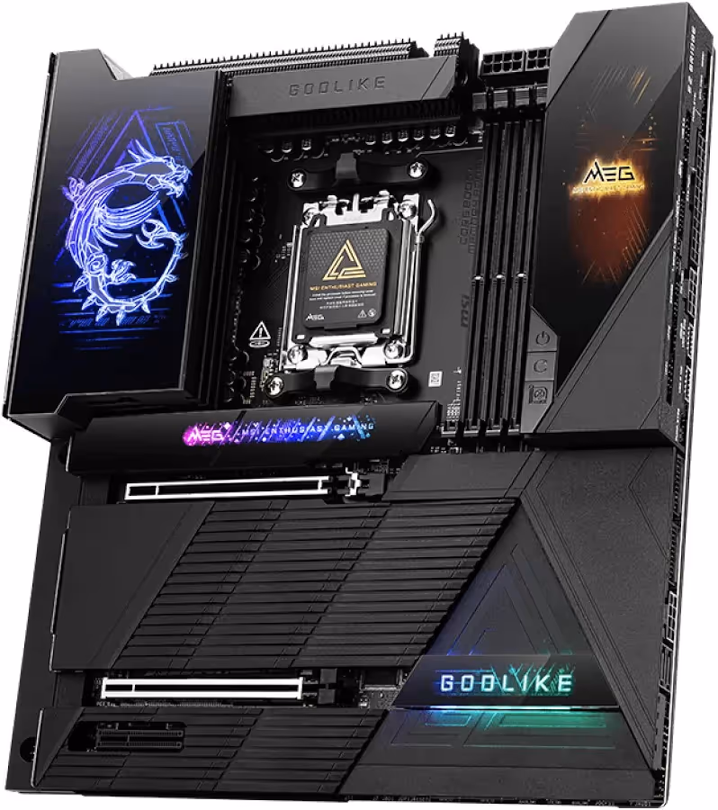 MSI MEG X870E GODLIKE AMD X870E E-ATX WiFi 7 image 4