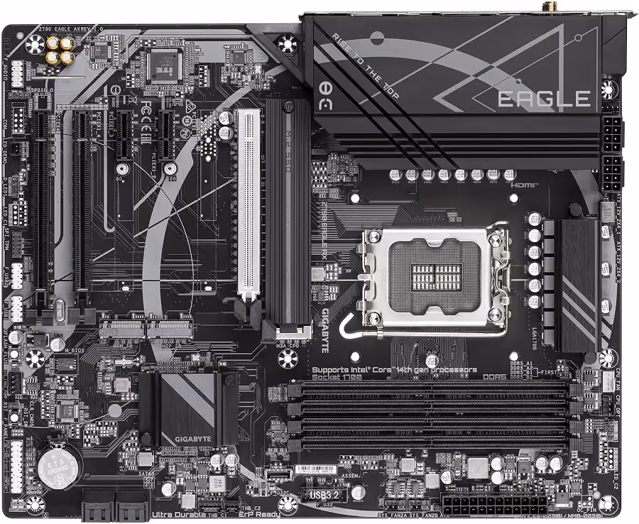 GIGABYTE Z790 EAGLE AX Intel Z790 ATX WiFi 6E RGB image 3