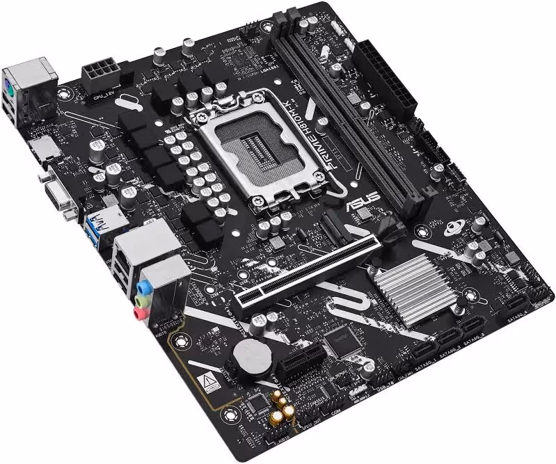 ASUS PRIME H810M-K Intel H810 LGA1851 Micro-ATX RGB image 2