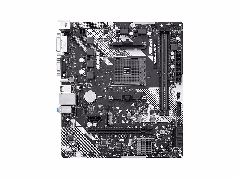 ASRock B450M-HDV R40 image 1
