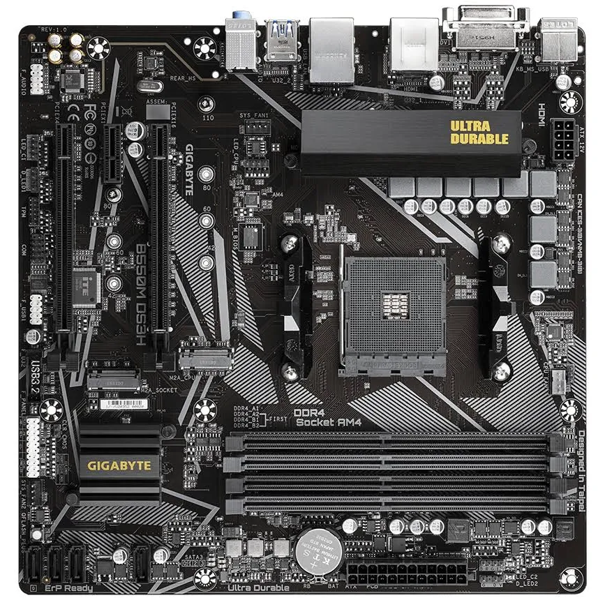 GIGABYTE B550M DS3H image 1